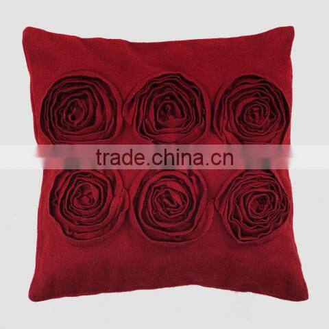 embroidered cushin cover for xmas