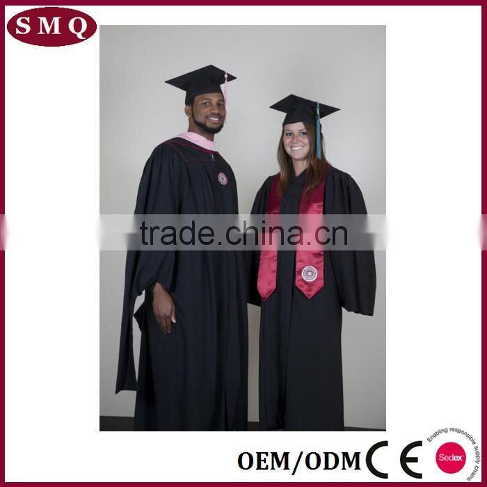 School Uniform graduation regalia graduation cap and gown stole graduation gown