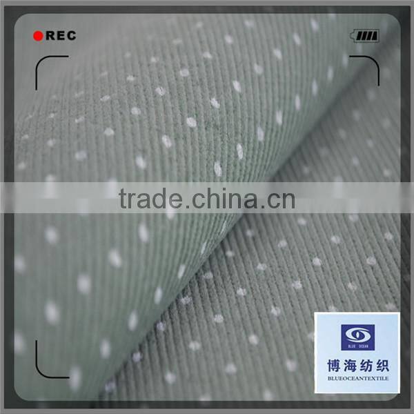 fine wale corduroy printed corduroy fabric
