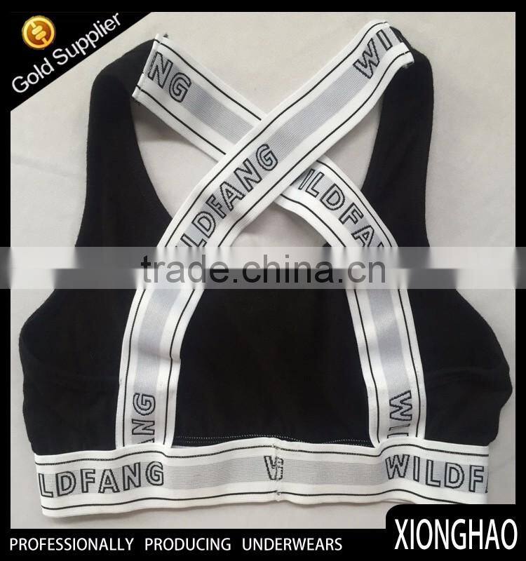 wholesale high quality cotton sport bra women for yoga gym fitness