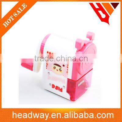 cartoon bodybuilding bear shape pencil sharpener for kids