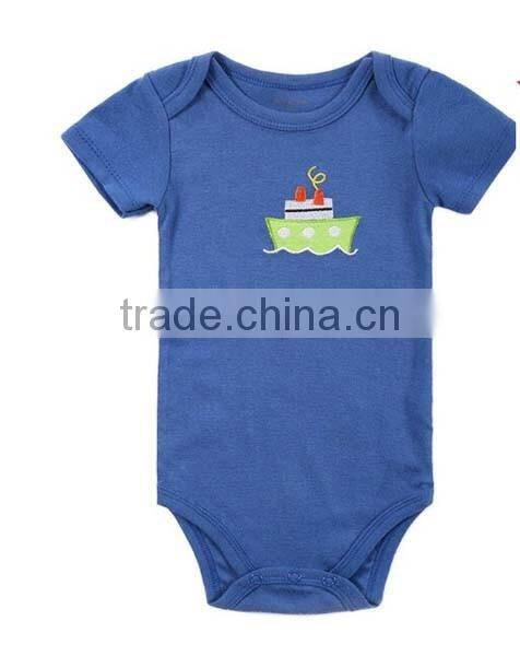 wholesale 100% organic cotton baby girl boy short sleeve bodysuits