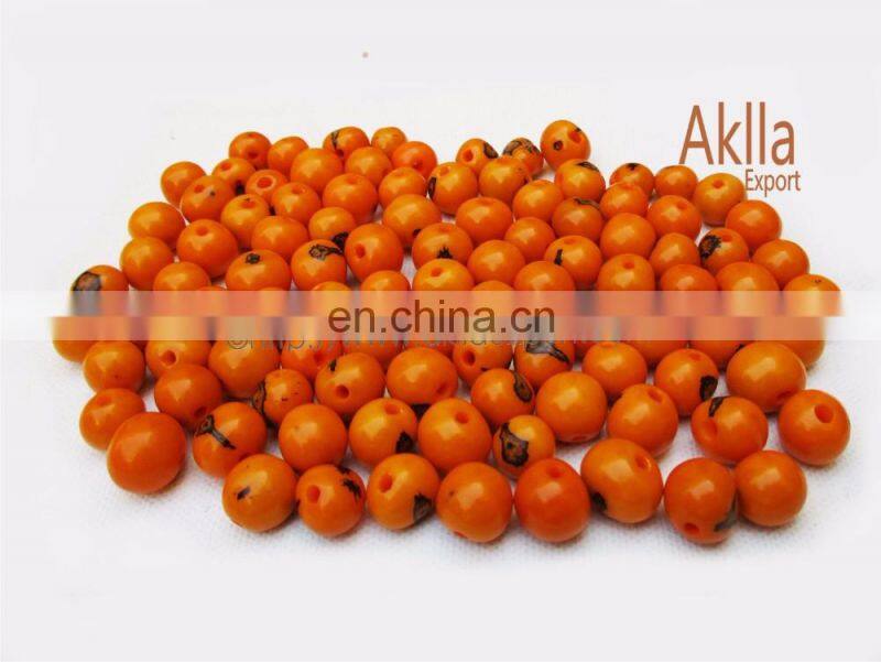 Acai Seeds. Natural and Organic Beads with Eco friendly Dyes