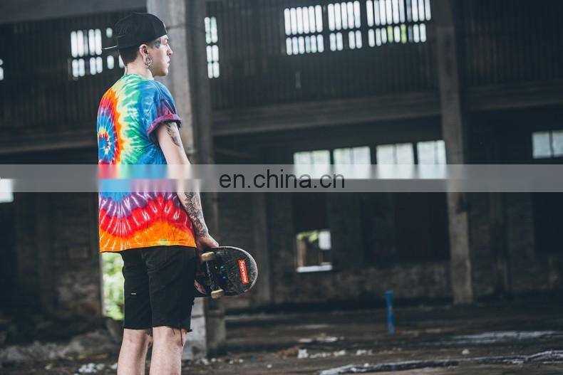 Custom High Quality Tie Dyed tshirt Cheap Wholesale