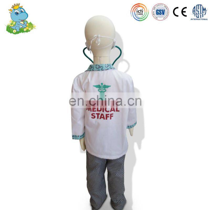 New Design Hot Sale For Party Dress Kids Doctor Role Paly Costume