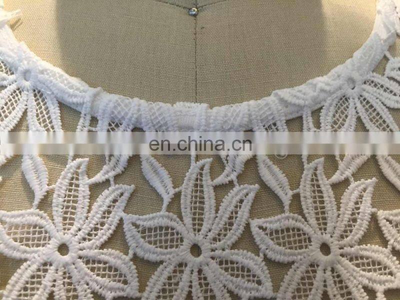 All lace back zipper half sleeve ladies tops