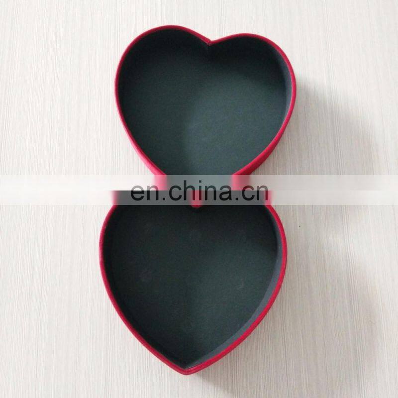 special heart design chocolate box with custom logo
