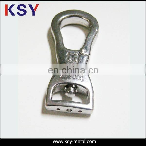 steel swivel snap hook/metal dog chain hook