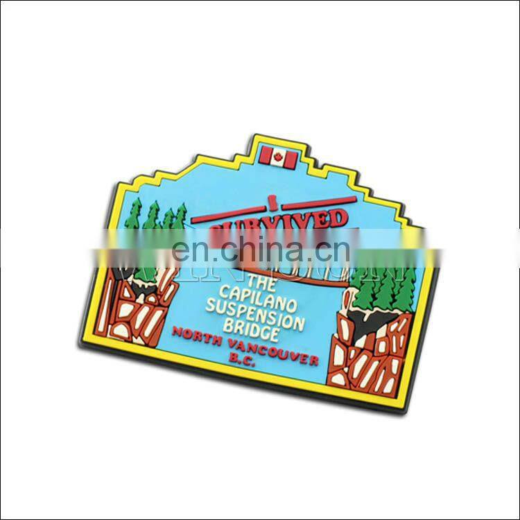 Cartoon Animation Funny soft pvc magnetic fridge magnet