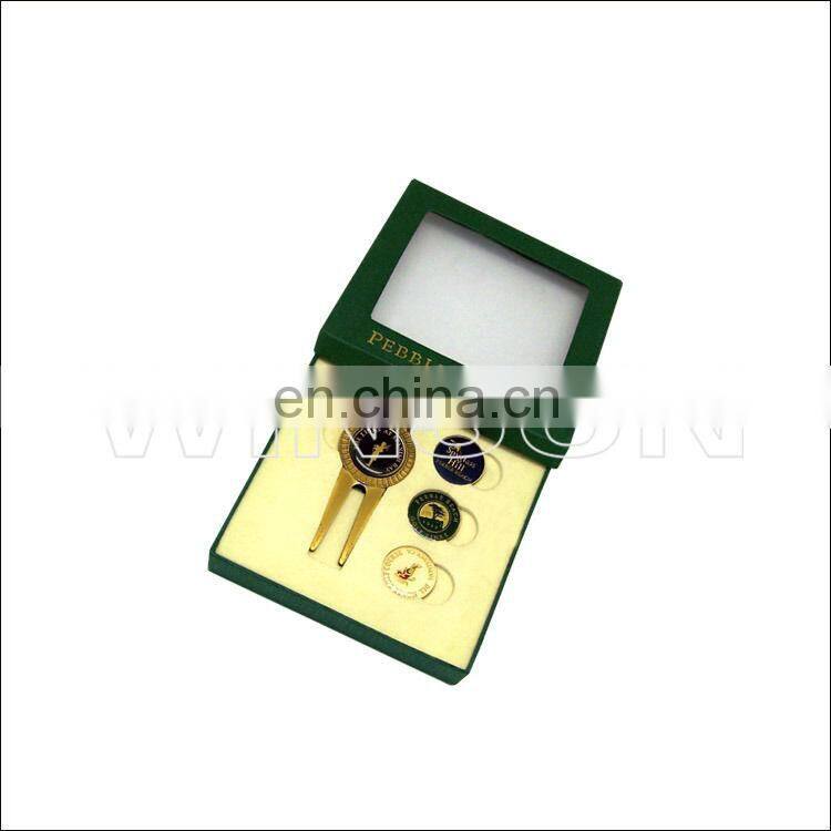 golf ball marker belt/golf divot tool