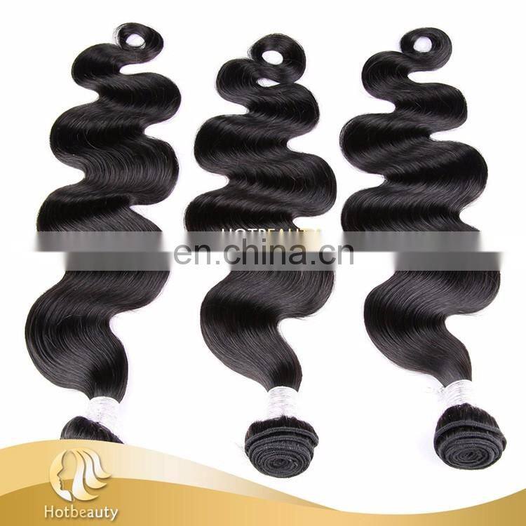 Wholesale price cambodian raw hair unprocessed,100% Peruvian human hair body wave for lady