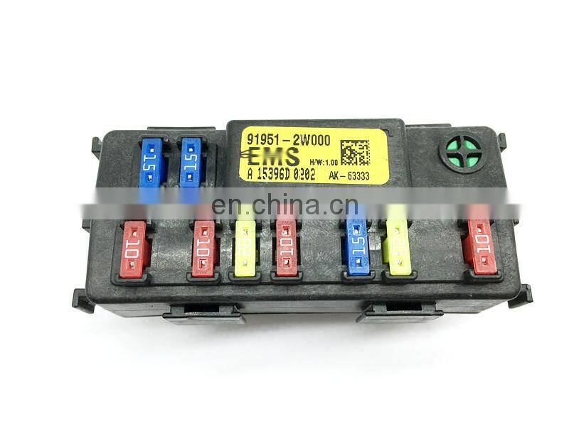 ENGINE COMPARTMENT FUSE BOX OEM 91951-2W000 #211A