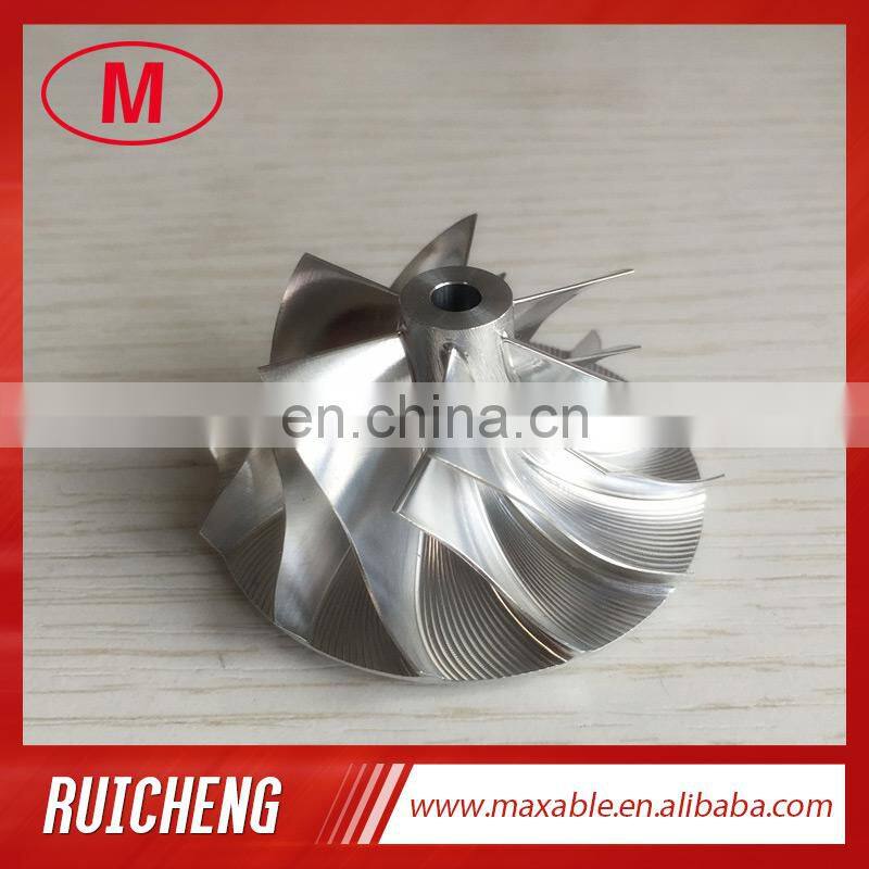K04 5304-123-2209 37.84/50.96mm 6+6 blades high performance aluminum 2618/millining/billet compressor wheel for 5303-988-0099