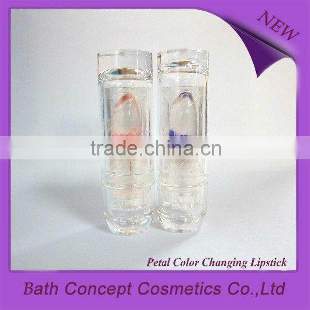 low price transparent petal lipstick for wholesale