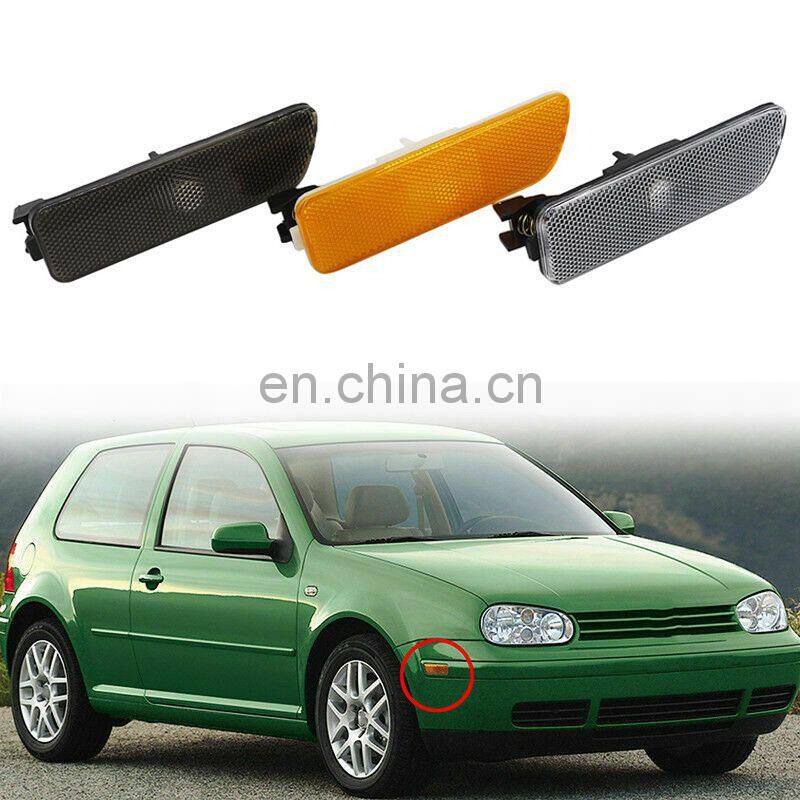 Side Marker Light For VW Jetta MK4 Front Bumper Turn signal lamp 1JM945071 1JM945072