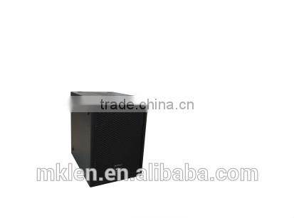 Trade assurance, passive combination, 12 inch sub plus 12x 2.5''full-range column loudspeaker