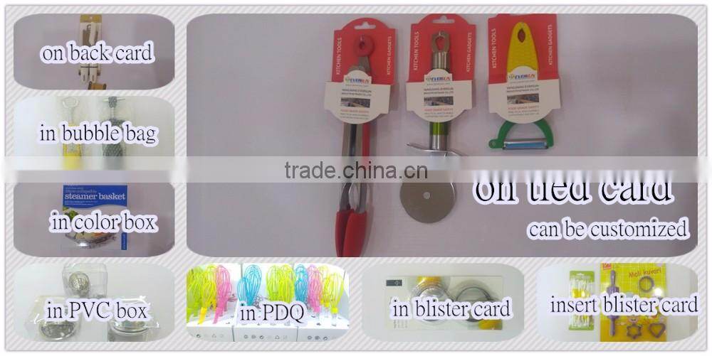Private labeling different sizes food tong