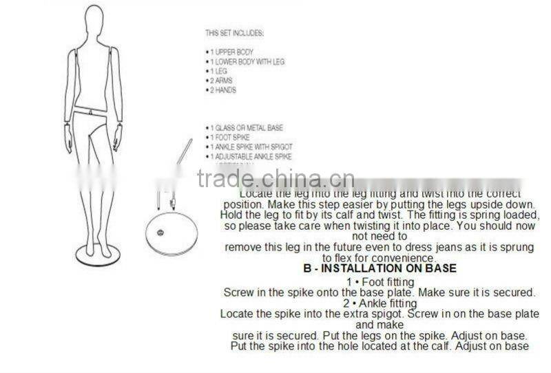 mannequin for new style ,new mannikin,model