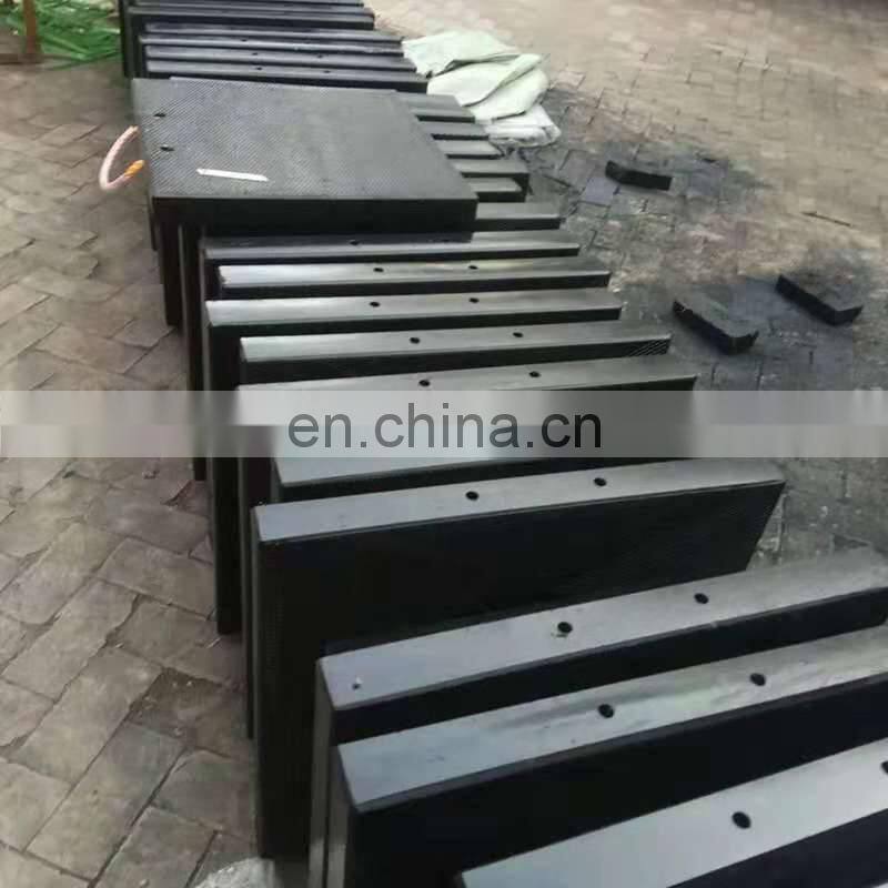 Heavy Load Capacity Colored Crane Mats HDPE Plastic Sheets Truck Outrigger Pads