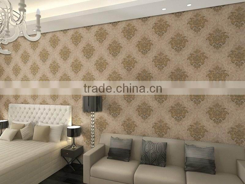 China manufacturer pvc wallpaper vinyl wallpaper
