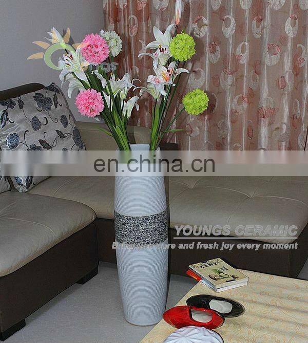 Graceful Hand-made Ceramic Decorative Large Floor Modern Vases