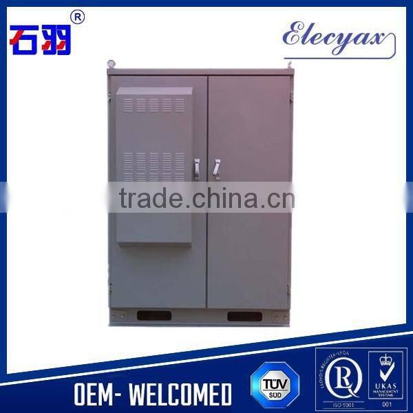Battery cabinet/battery rack outdoor cabinet SK-419/2 doors style cabinet with cooler/air conditioner