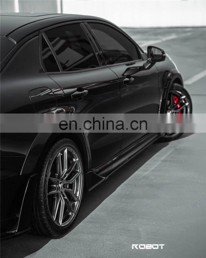 Runde For Lynk & Co 03 Upgrade Robot Style Newest Body Kit Front Lip Rear Diffuser Spoiler Side Skirts Wide Wheel Eyebrows