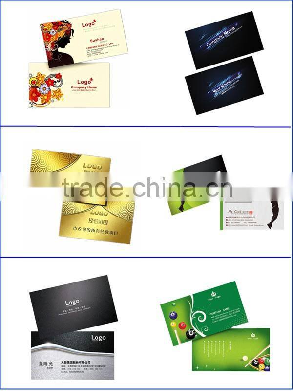 business card with wechat qr code, custom business card