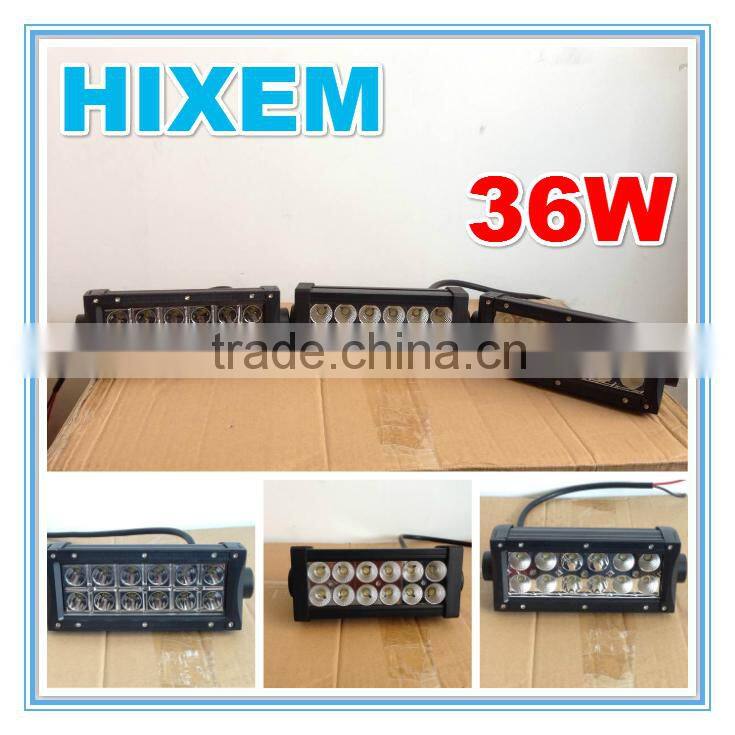 36W led light bar, led work light bar, offroad driving light bar