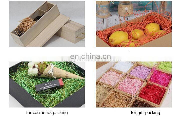 Automatic Crinkle Paper Cutter Machine gift packing filling shredder machine