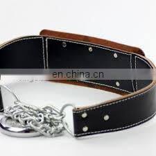 High Quality Wholesale price Leather Power weight lifting Dipping Back Support Belts Power weightlifting Dipping Belt