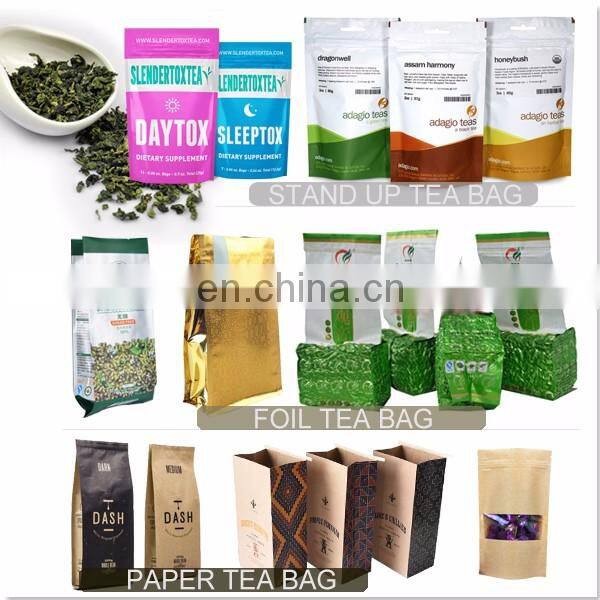 Biodegradable Empty Pyramid nylon tea bag with tab