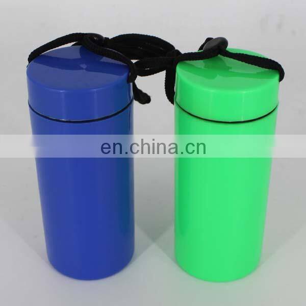 Promotional Travel Sports Plastic Round Barrel Coin Key Money Case Swimming Beach Safe Waterproof Mobile Phone Box