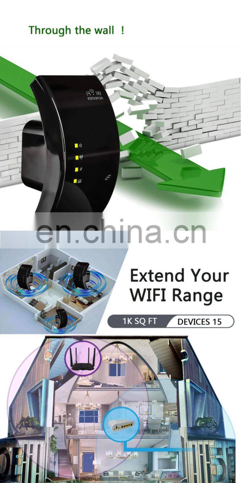 SDS1260 ALLINGE Wireless Wifi Repeater Wifi Range Extender 300Mbps Network Wi fi Amplifier Signal Booster Repetidor Wifi Access Po
