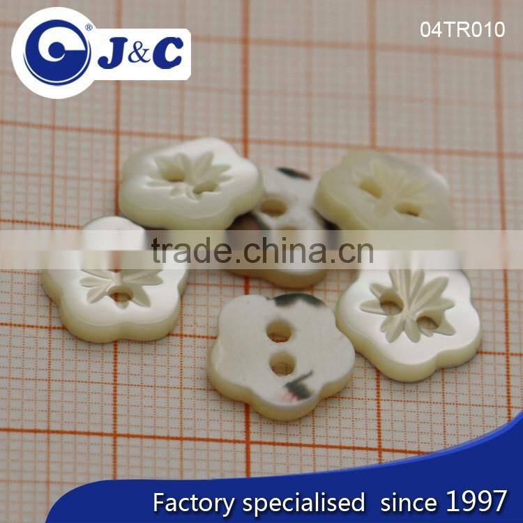 J&C Trocas shell buttons for fashion shirt.TR009,010