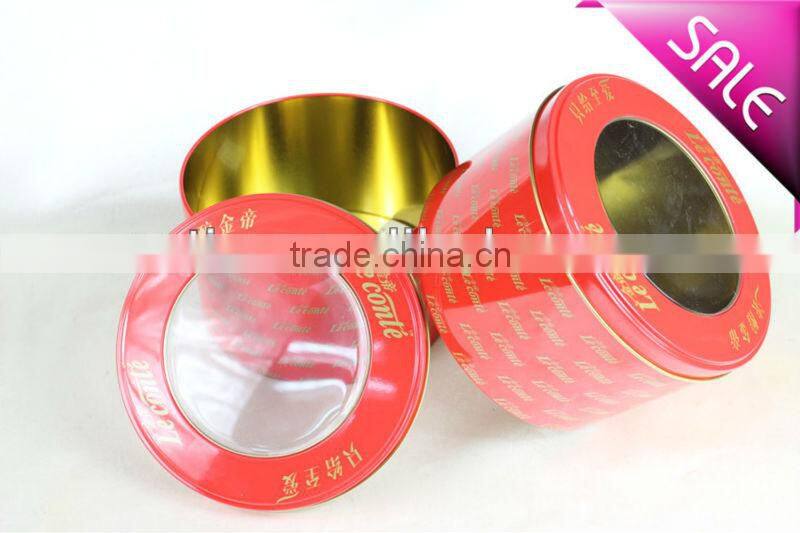 tin containers with lids