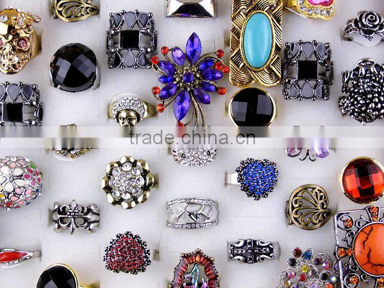 2015 latest pearl jewelry ring designs for women