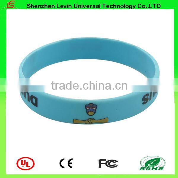 Fast Production Fashion Logo Printing Advertising Cheap Recycle Silicone Wristband