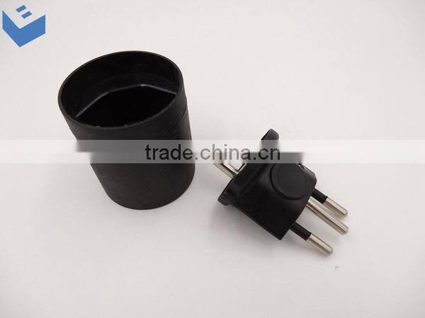 CE ROHS Approved Super Nylon Swiss Swizerland Type J to France Type E Plug Travel Adapter Converter