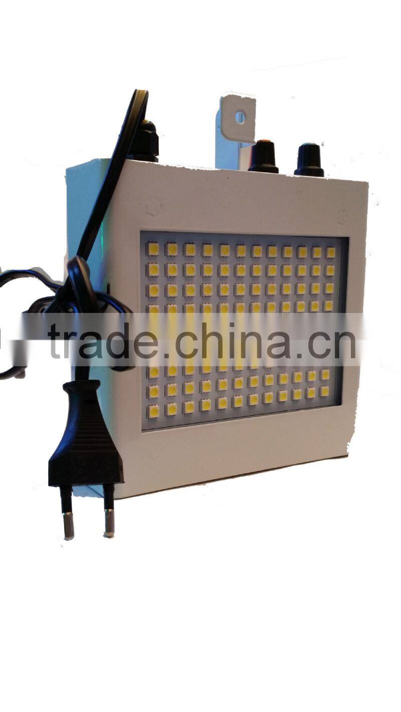 New SMD LED Strobe Lights Powerful LED Strobe Light White Pro+Sound Lighting DJ