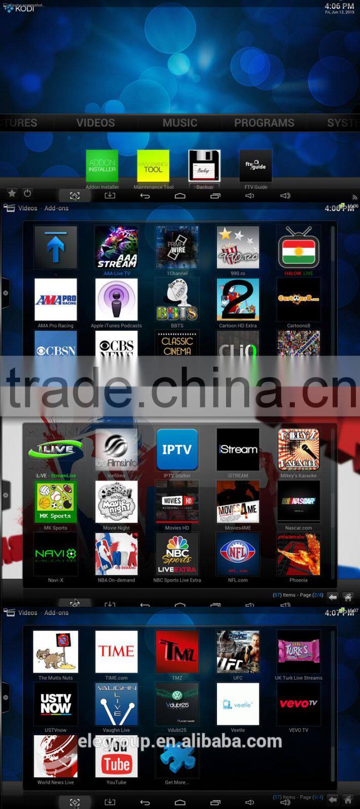 iview A6 Andriod IPTV smart TV box