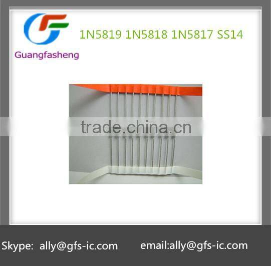 IC 1N5819 1N5818 1N5817 SS14 Schottky diode 40V 1A DO-214 SMD