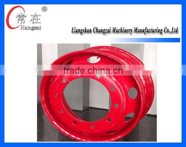 non-convergent wheel rim semi trailer/truck