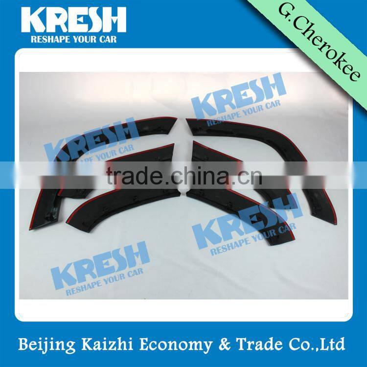 NEW hot sell ABS KRESH Fender Flares for Grand Cherokee Summit and SRT8 4x4 SUV accessories from Kaizhi Manufacturer