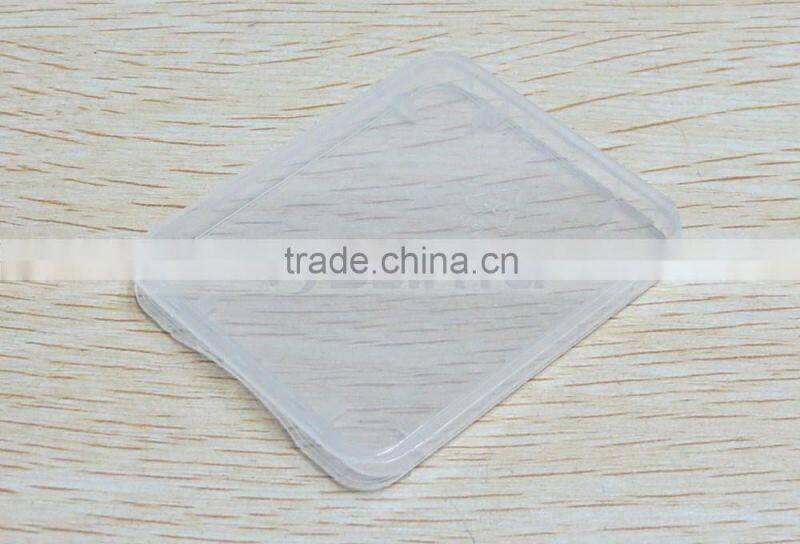 Transparent Eco-Friendsly Plastic Case CF Card Box Memory Card Case