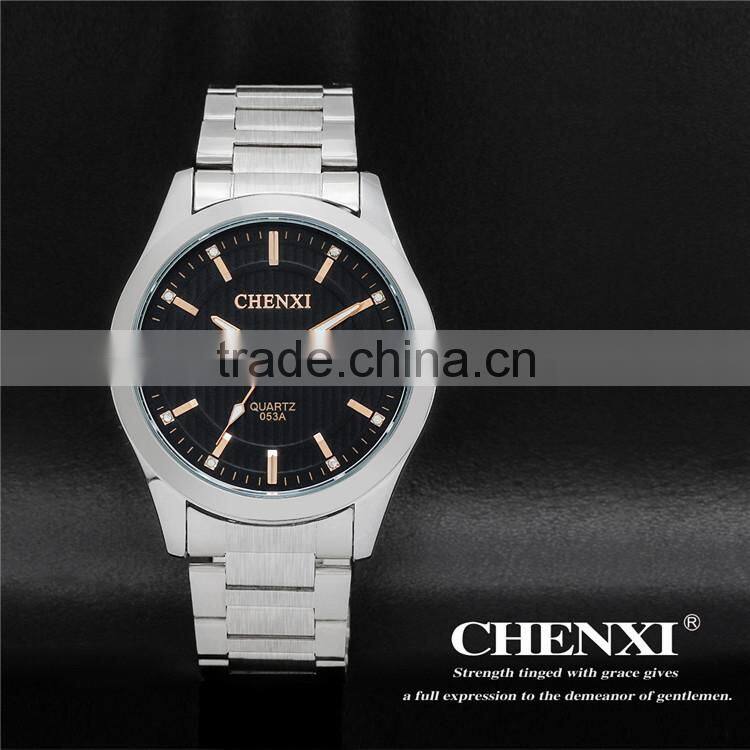 US And Africa best hot alloy quartz watch Rose gold and waterproof watch for men 053AMR