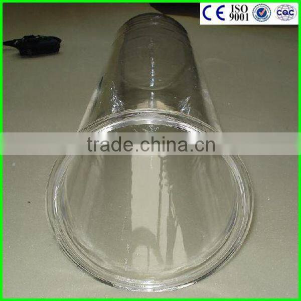 High Purity Clear Quartz Glass Tube used for Tube Furnace