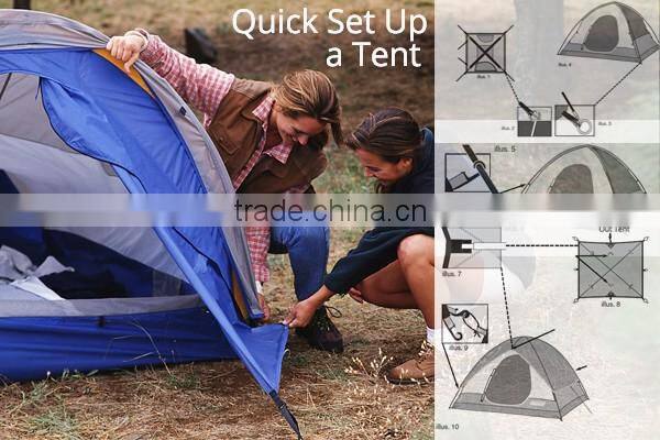 Hot sales waterproof wind resistant camouflage camping tent