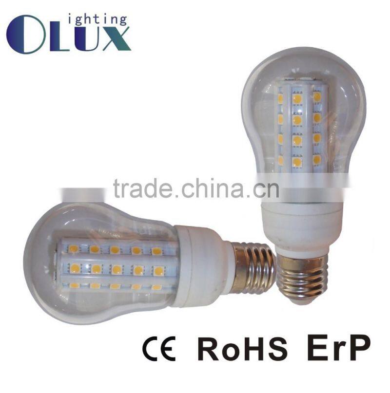 With CE RoHS E27 5W corn light 110V/230V 50000hrs Led corn light