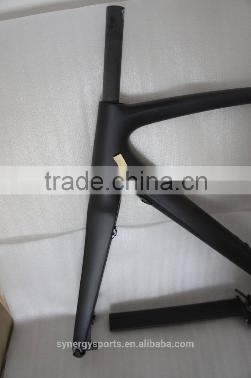 2016 hot sale disc brake bicycle road frame 700c full carbon SFR115-D